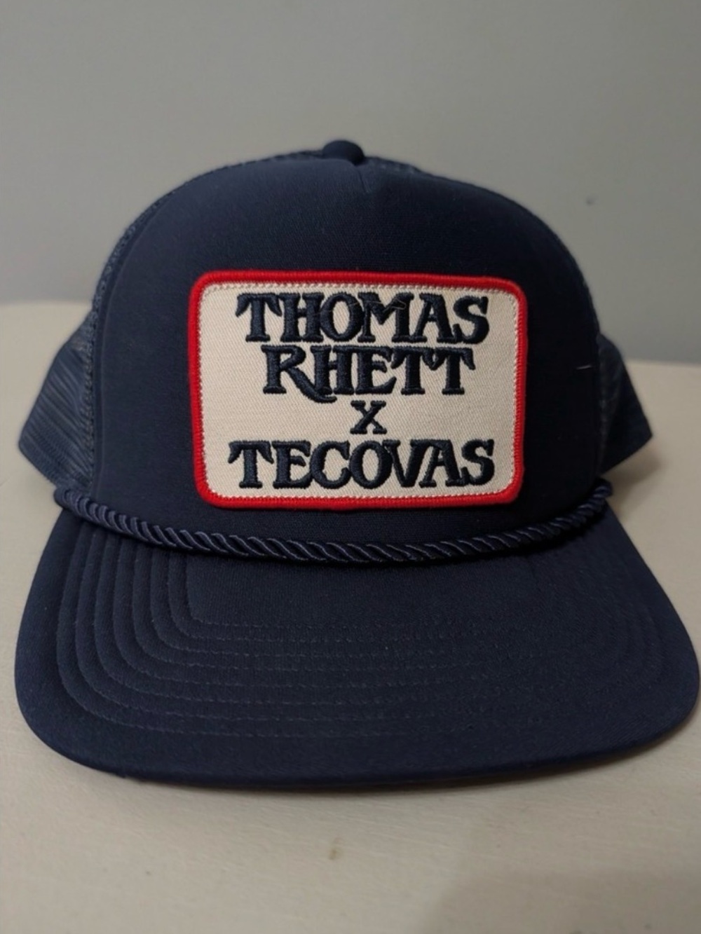 Thomas Rhett X Tecovas trucker hat
